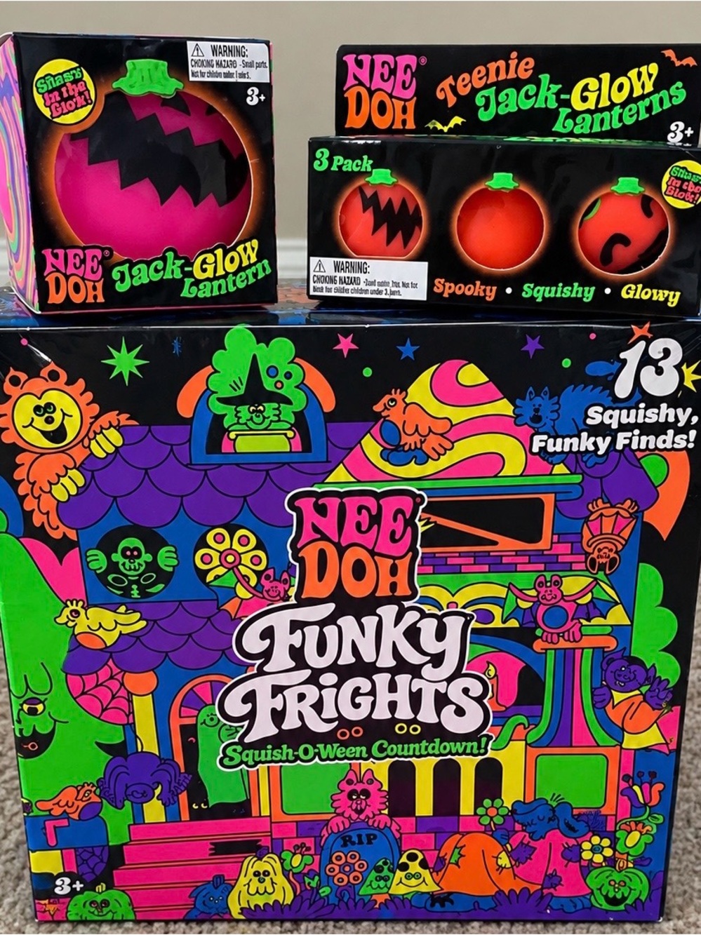 NeeDoh Halloween Bundle